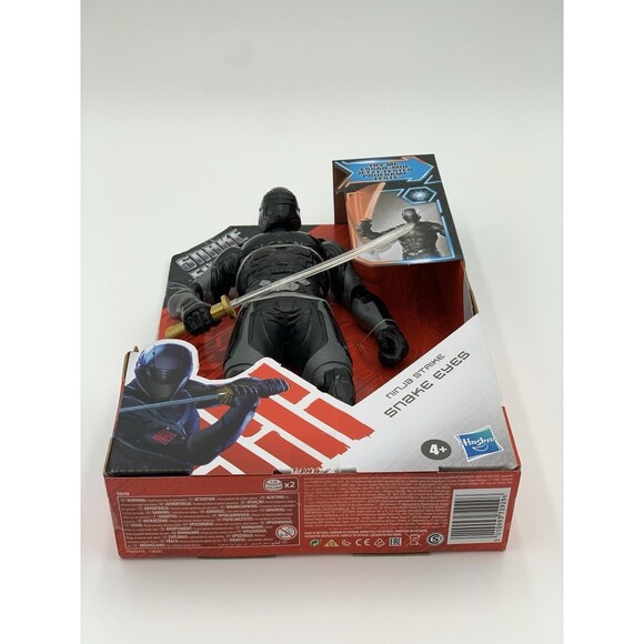 Snake Eyes: G.I. Joe Origins Ninja Strike Action Figure 12" Light Up Sword New - Picture 5 of 7